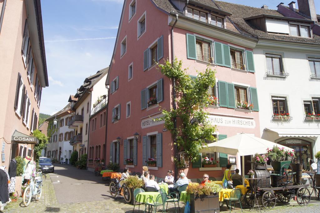 Gasthaus Zum Hirschen Staufen im Breisgau Buitenkant foto