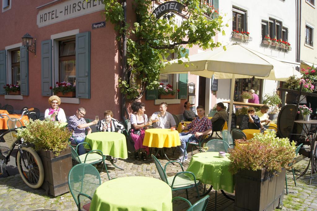 Gasthaus Zum Hirschen Staufen im Breisgau Buitenkant foto