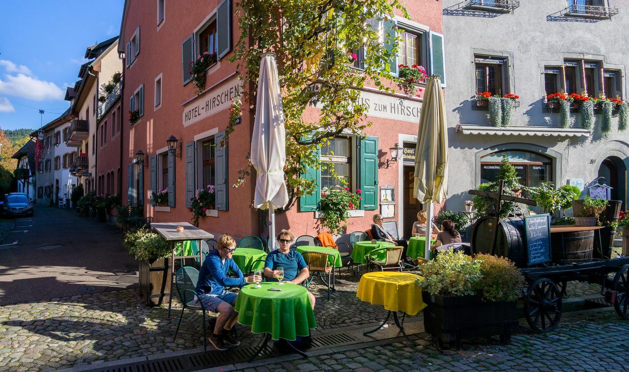 Gasthaus Zum Hirschen Staufen im Breisgau Buitenkant foto